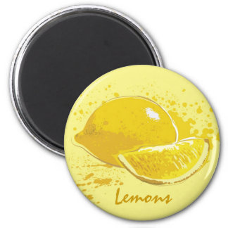 Lemon Refrigerator Magnets | Zazzle