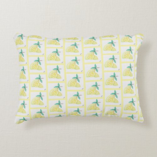 Lemons Accent Pillow