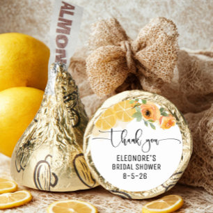 Lemons and Flowers Bridal Shower  Hershey®'s Kisses®