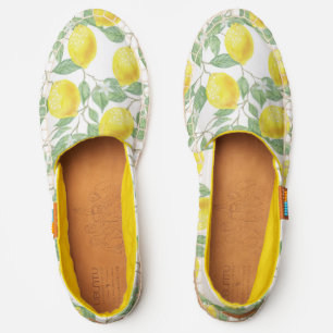 Lemons and Leaves Citrus Fruits Design Afridrilles