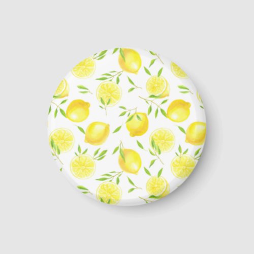 Lemons and leaves magnet