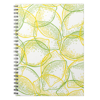 Lemons and Limes: Fresh Pattern. Notebook