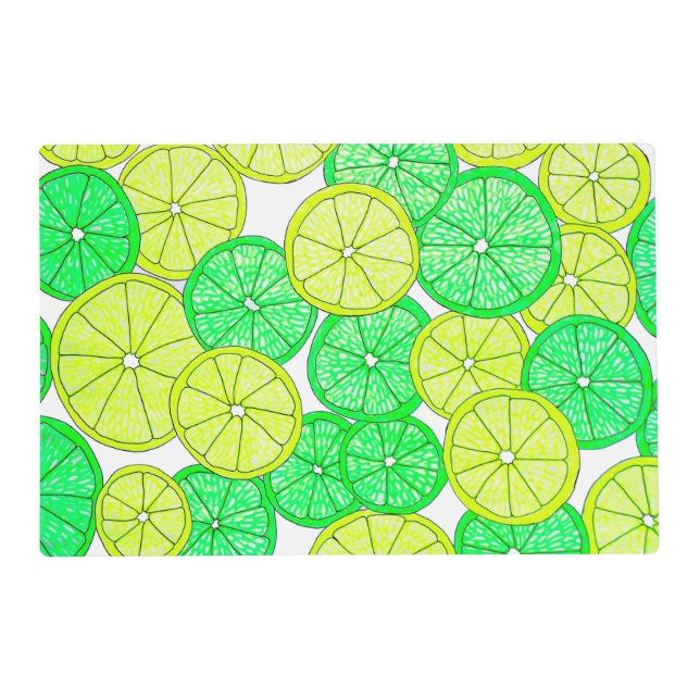 Lemons and Limes Placemat (Front)