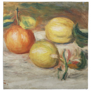 Lemons and Orange (Citrons et orange) (1913) Cloth Napkin