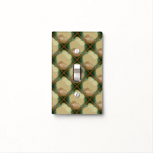 Lemons and Oranges Light Switch Cover (In Situ)