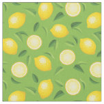 Lemons Background Pattern Fabric