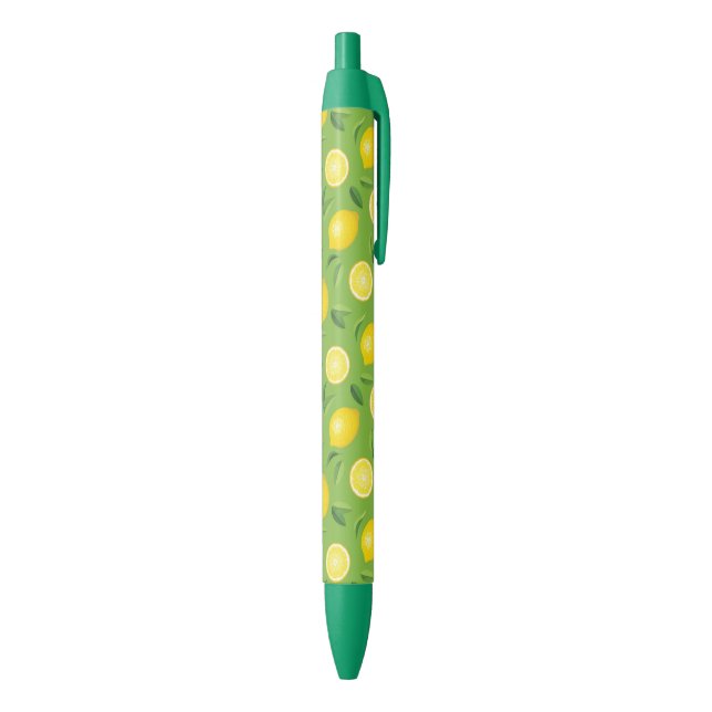 Lemons Background Pattern Pen (Bottom (Vertical))