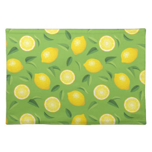 Lemons Background Pattern Placemat