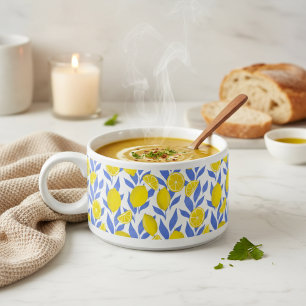 Lemons Blue Mediterranean Bowl