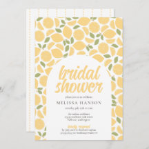 Lemons Bridal Shower