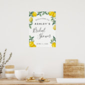 Lemons Bridal Shower welcome sign (Kitchen)