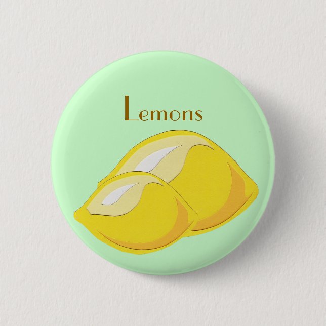 Lemons Button (Front)