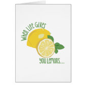 Lemons Cards (Front)