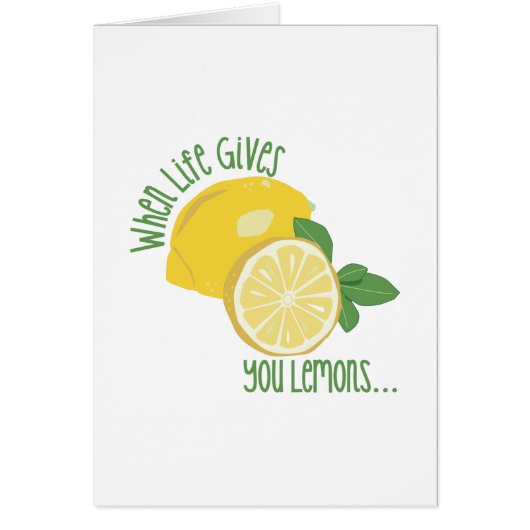 Lemons Cards (Front)