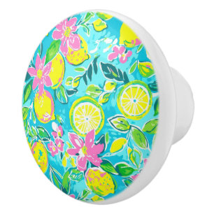 Lemons Ceramic Knob