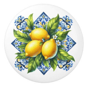 Lemons Ceramic Knob