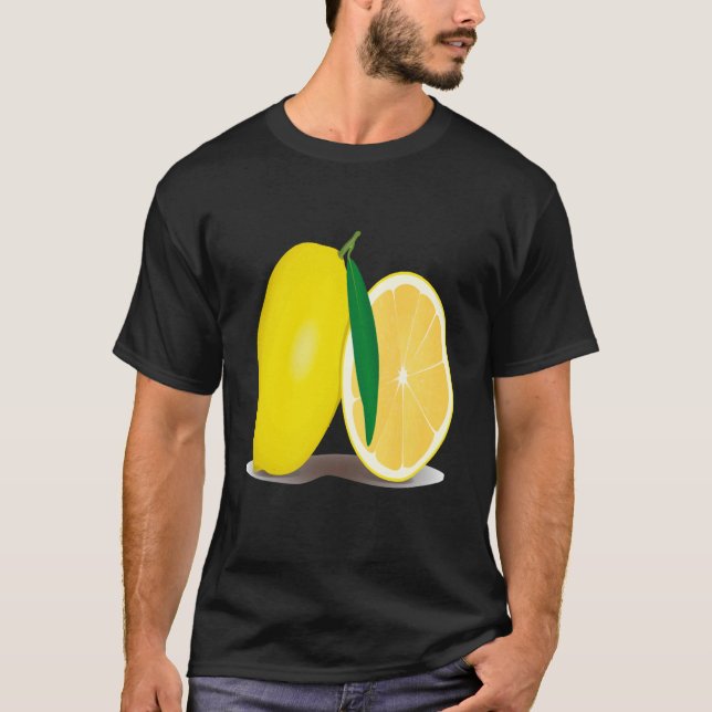 Lemons Citrus Lemon Fruit Yellow Lemons Lemonade T-Shirt (Front)