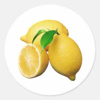 Lemon Stickers | Zazzle