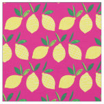 Lemons Cute Summer Fruit Fabric
