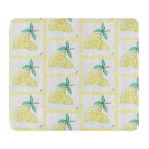 Lemons Cutting Board