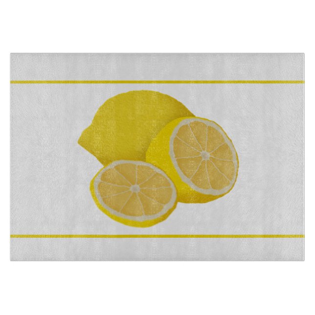 Lemons  cutting board (Front)