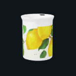 Lemons Design Pitcher<br><div class="desc">These lemons made a cool refreshing look for this nice picture</div>