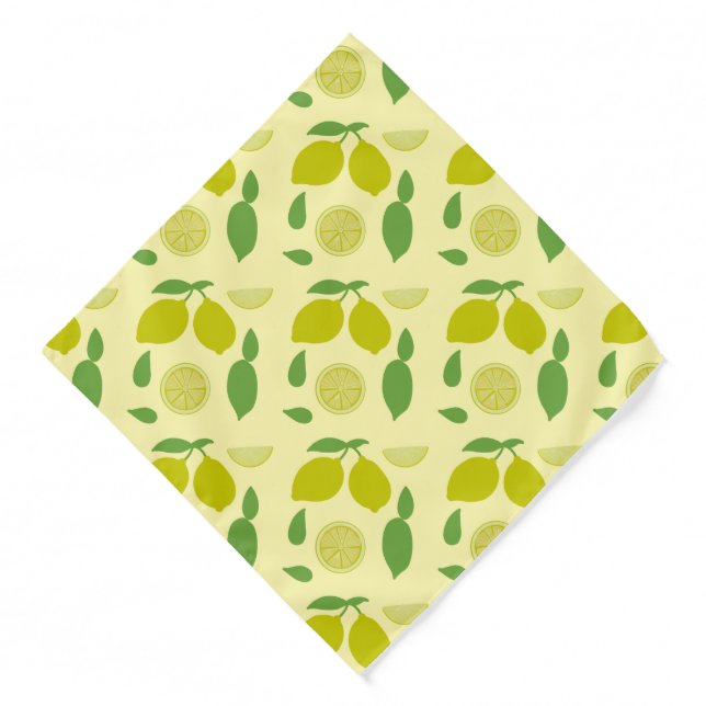 Lemons Dog Bandana  (Front)