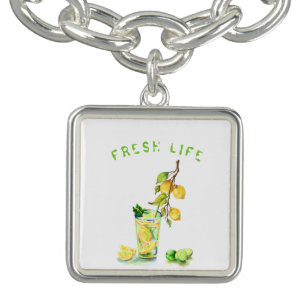 Lemons Drink Bracelet Your Text