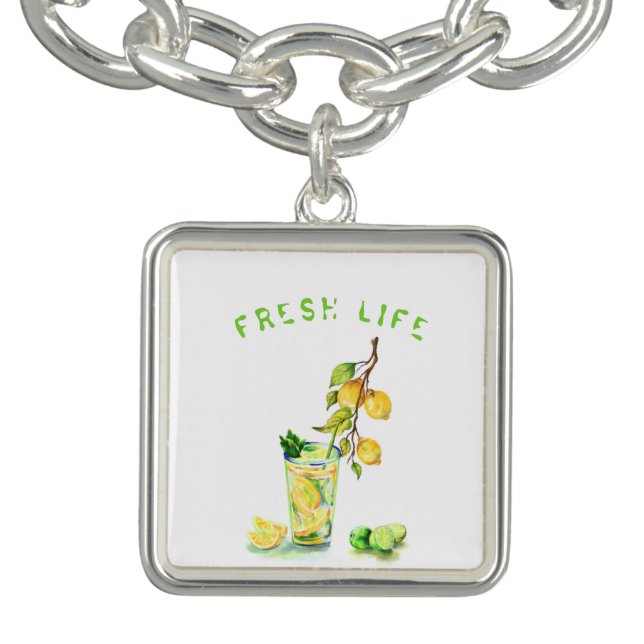 Lemons Drink Bracelet Your Text (Design)