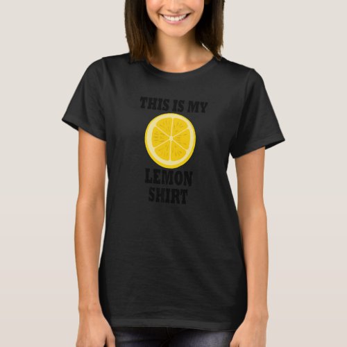 Lemons Exotic Fruits Tropical Lemon Summer T_Shirt