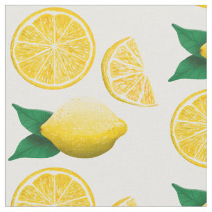 Lemons Fabric