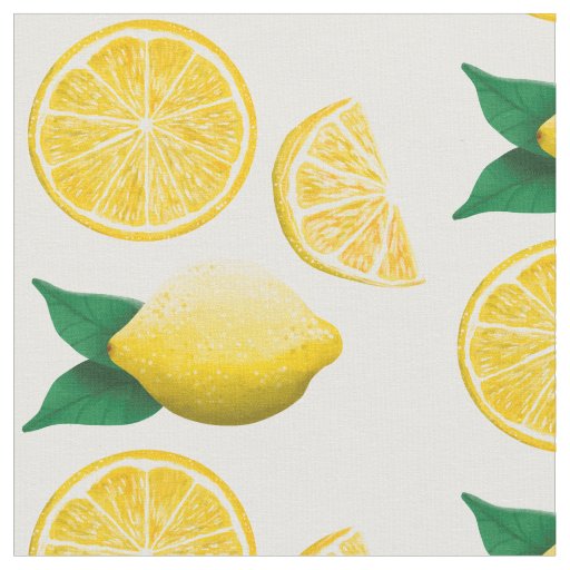 Lemons Fabric