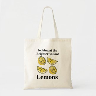 Lemons Fruit Looking At The Brighter Yellow Lemons