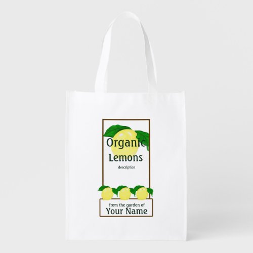 Lemons Gardner Bag