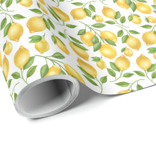 Lemons Gift Wrapping Paper