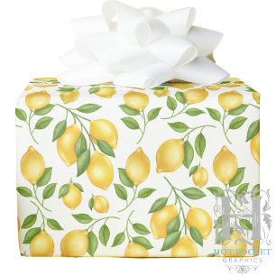 Lemons Gift Wrapping Paper
