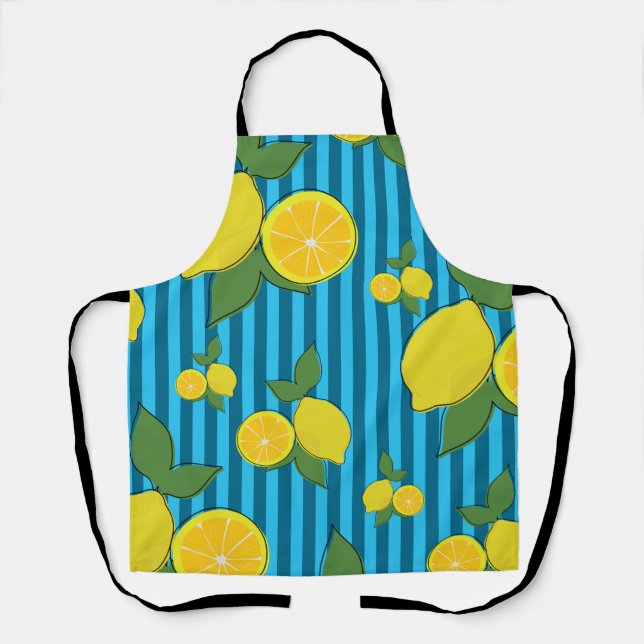 Lemons Illustration Apron (Front)