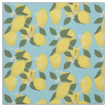Lemons in Repeated Pattern Fabric