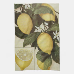 Lemons kitchen towel