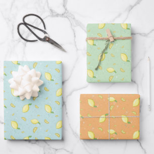 Lemons & Lemons Wrapping Paper Sheets