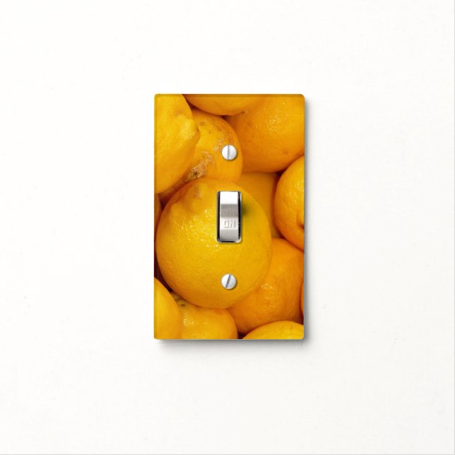 Lemons Light Switch Cover (In Situ)
