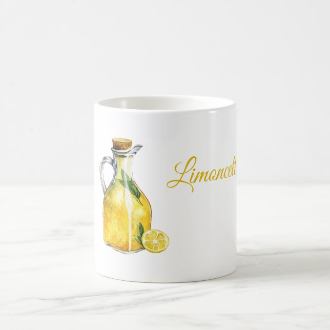 Lemons Limoncello Drink Coffee Mug (Center)