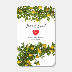 Lemons Love is sweet Bridal shower  Matchboxes