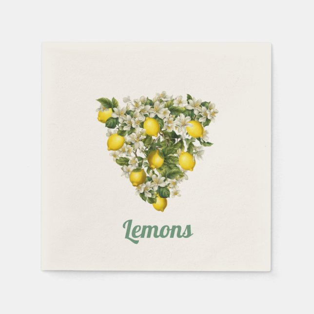 Lemons Napkins (Front)