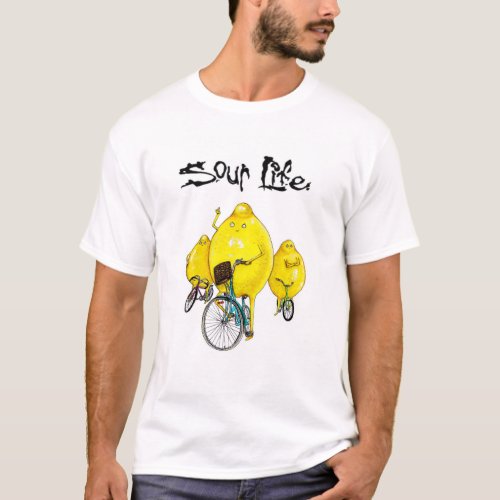 Lemons of Anarchy Sour Life _ bike gang T_Shirt