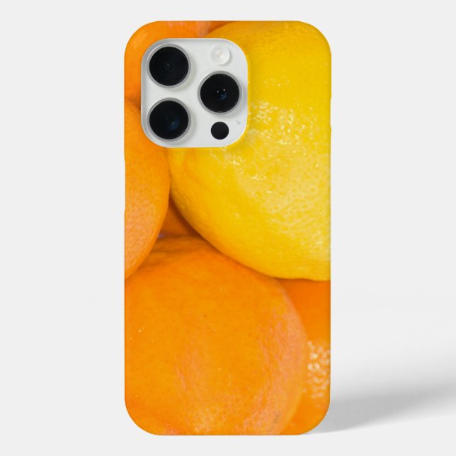 Lemons Oranges Citrus Fruit Food Photography Case-Mate iPhone Case (Back)