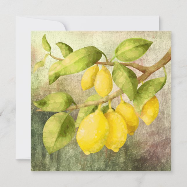 Lemons Painting   (Front)