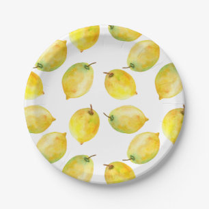 Lemons Paper Plates