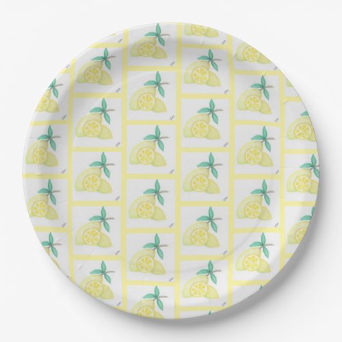 Lemons Paper Plates