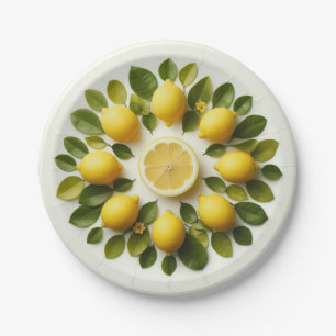 Lemons Paper Plates